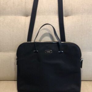 Kate Spade New York Dawn Black crossbody laptop sleeve fit 15” preowned